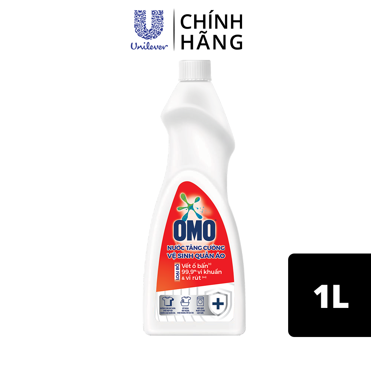 [Mã FMCGMALL - 8% đơn 250K] Nước Tăng Cường Vệ Sinh Quần Áo 1L