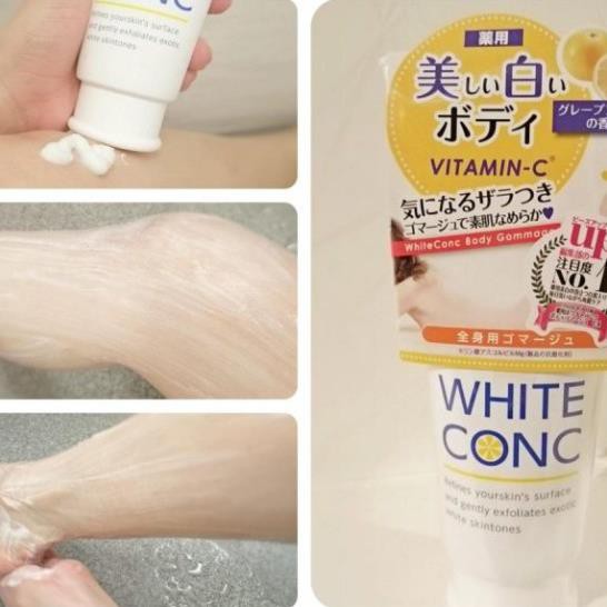 TẨY TẾ BÀO CHẾT DƯỠNG TRẮNG WHITE CONCCHÍNH HÃNG Tẩy da chết thực sự là một trong những bước chăm sóc da vô cùng qua