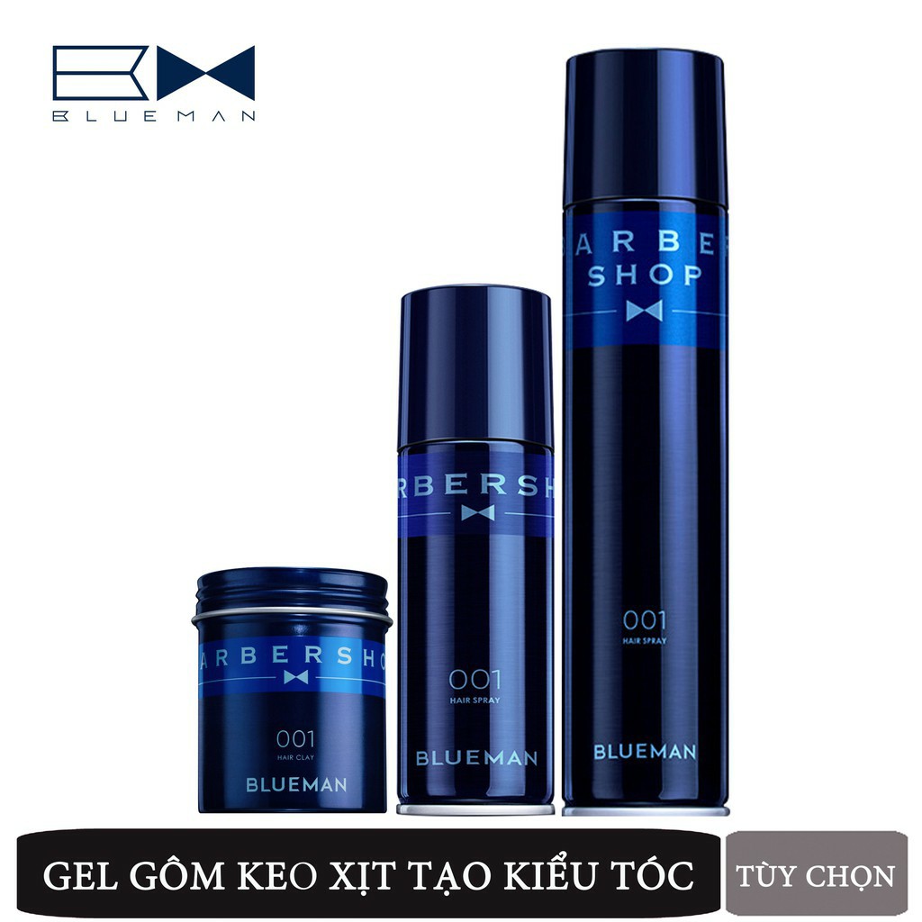 GÔM XỊT TÓC TẠO KIỂU BLUEMAN