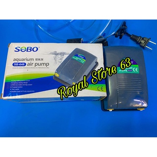 Máy sủi oxy bể cá 2 vòi sobo sb 648