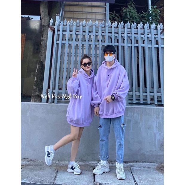 Áo hoodie nỉ in Logo Ni. ke đủ màu from thụng,tay bồng Unisex,Áo hoodie nỉ Nam/nữ phong cách thể thao | BigBuy360 - bigbuy360.vn
