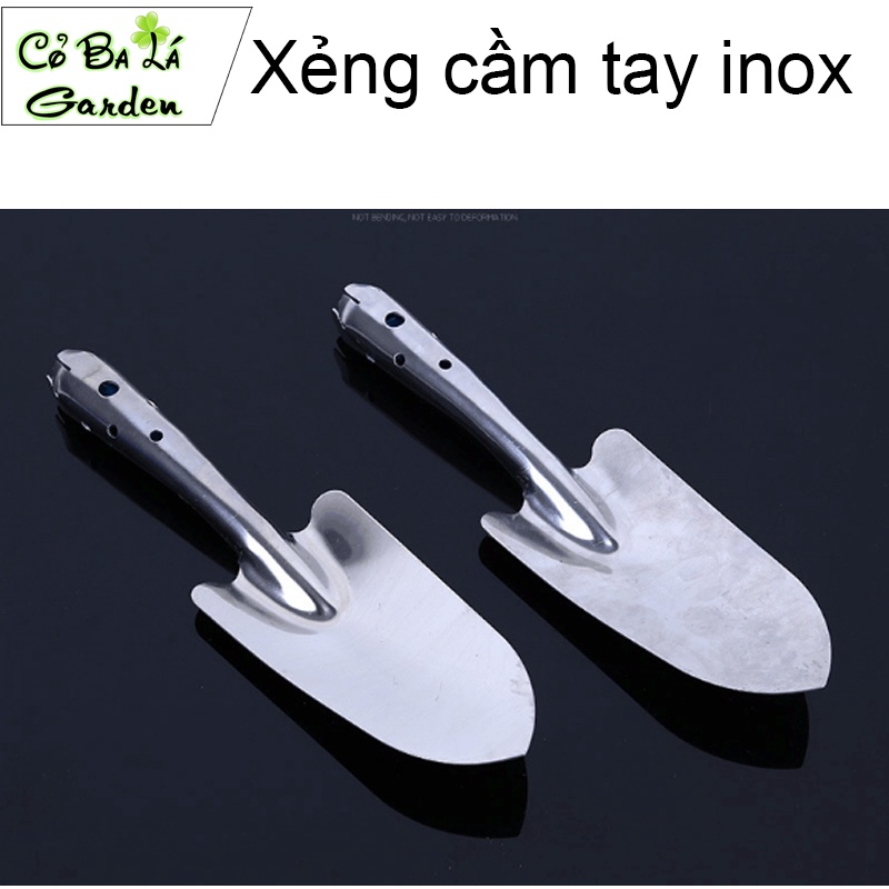 xẻng inox làm vườn