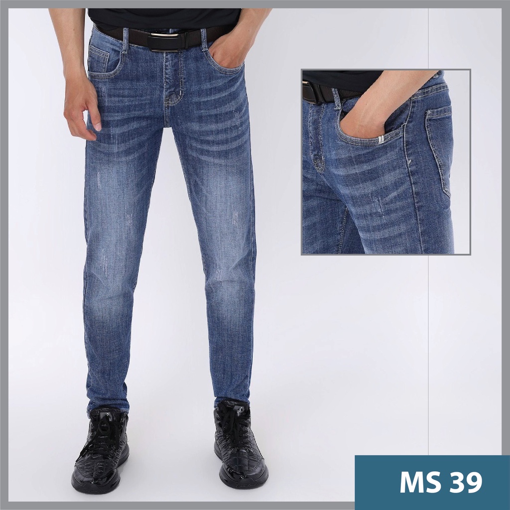 Quần jean dài cho nam YASMEN, mã JD039