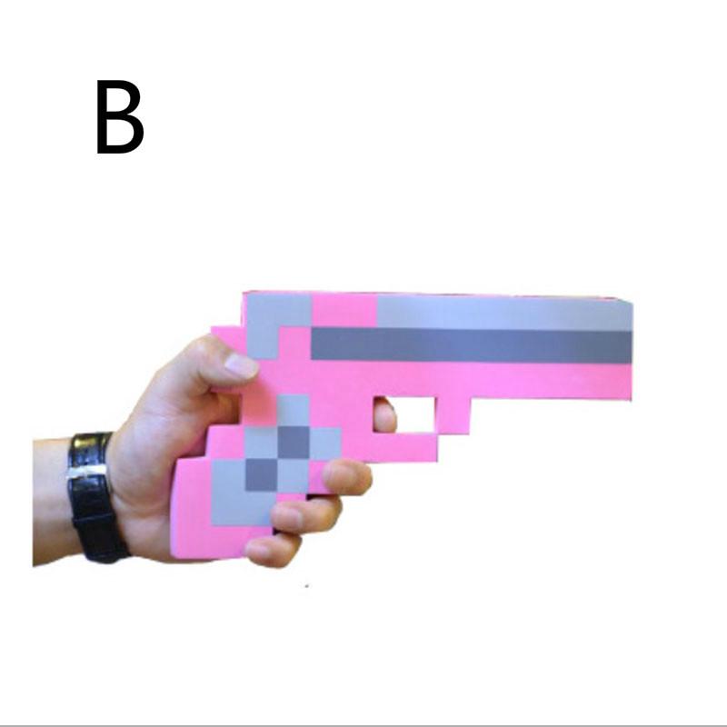 Súng đồ chơi minecraft chất liệu eva