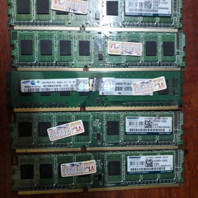 Ram máy tính bàn ddr3 2 gb bus 1333