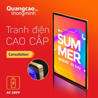 Tranh điện cao cấp - nguồn trực tiếp 220v