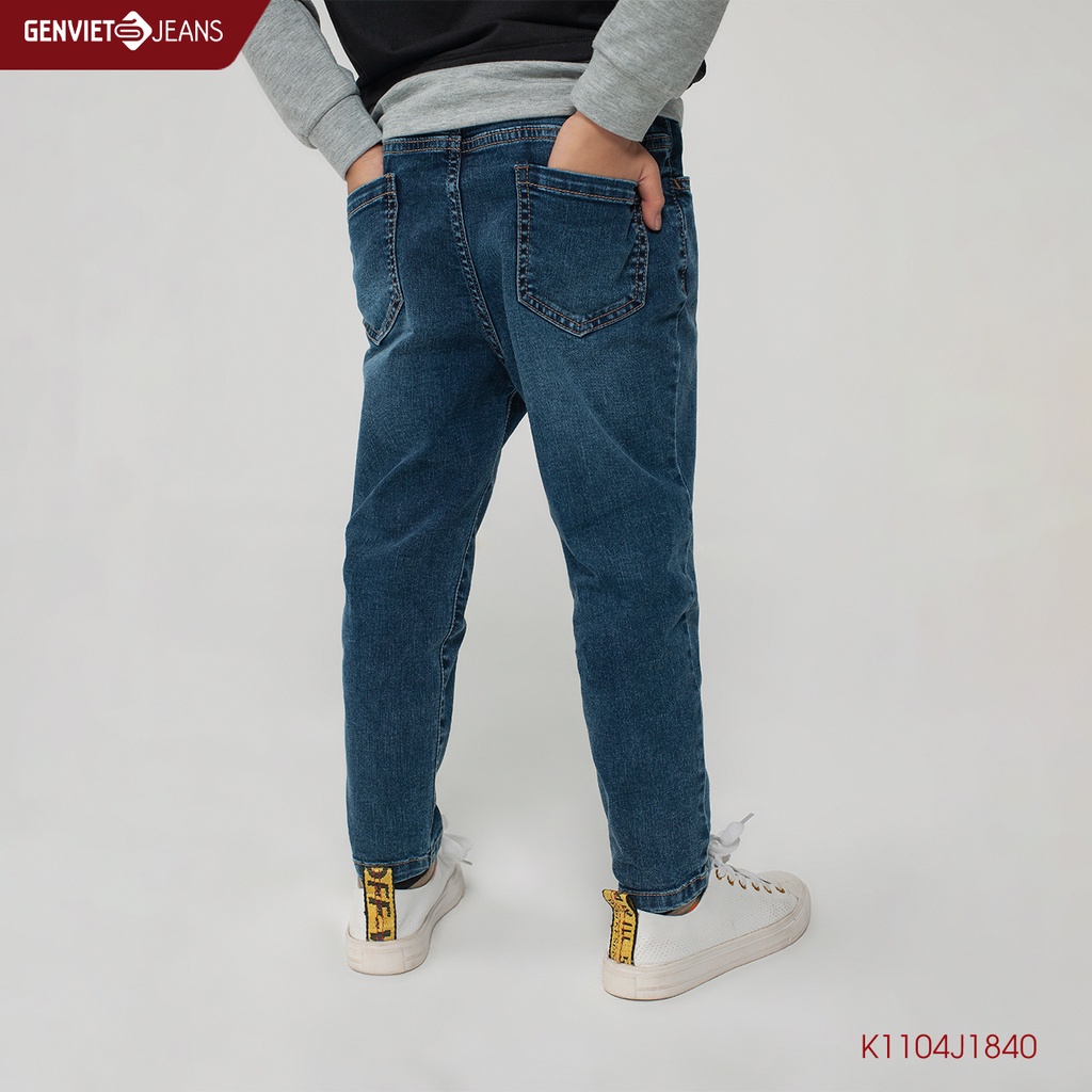 Quần Dài Jeans Trẻ Em GENVIET KID K1104J1840