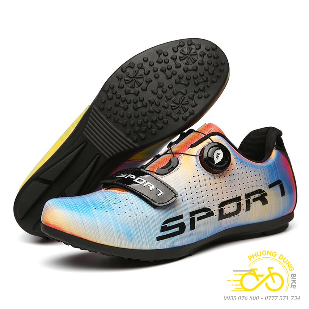 Giày nữ đi xe đạp thể thao Road, MTB SPORT  - 1 Khóa Vặn