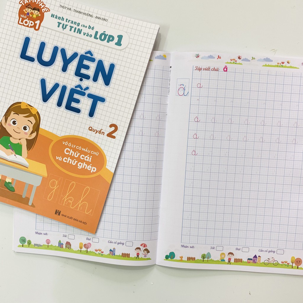 Vở Luyện Viết Cho Bé Chuẩn Bị Vào Lớp 1 - Vở Tập Viết Chữ Ô Ly