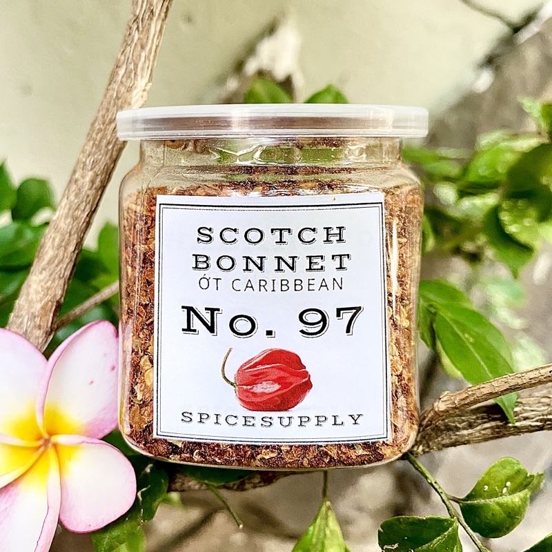 Scotch Bonnet Flakes - Ớt Scotch Bonnet SPICESUPPLY Việt Nam Hũ 45g