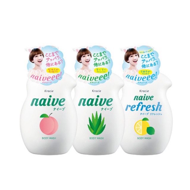 Sữa tắm Naive Kracie