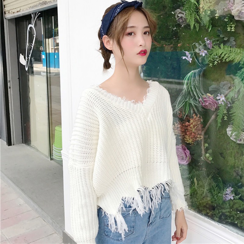 [CÓ ẢNH THẬT] Áo len rách gấu