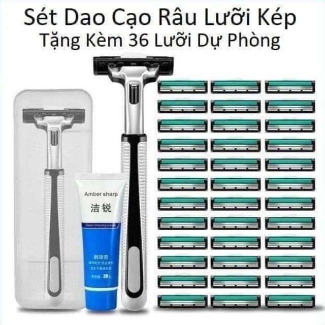 BỘ CẠO RÂU 36 LƯỠI