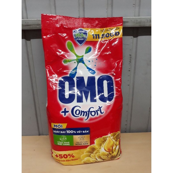 (U) Omo Bột giặt 5.3kg Hương Comfort - Công nghệ giặt xanh
