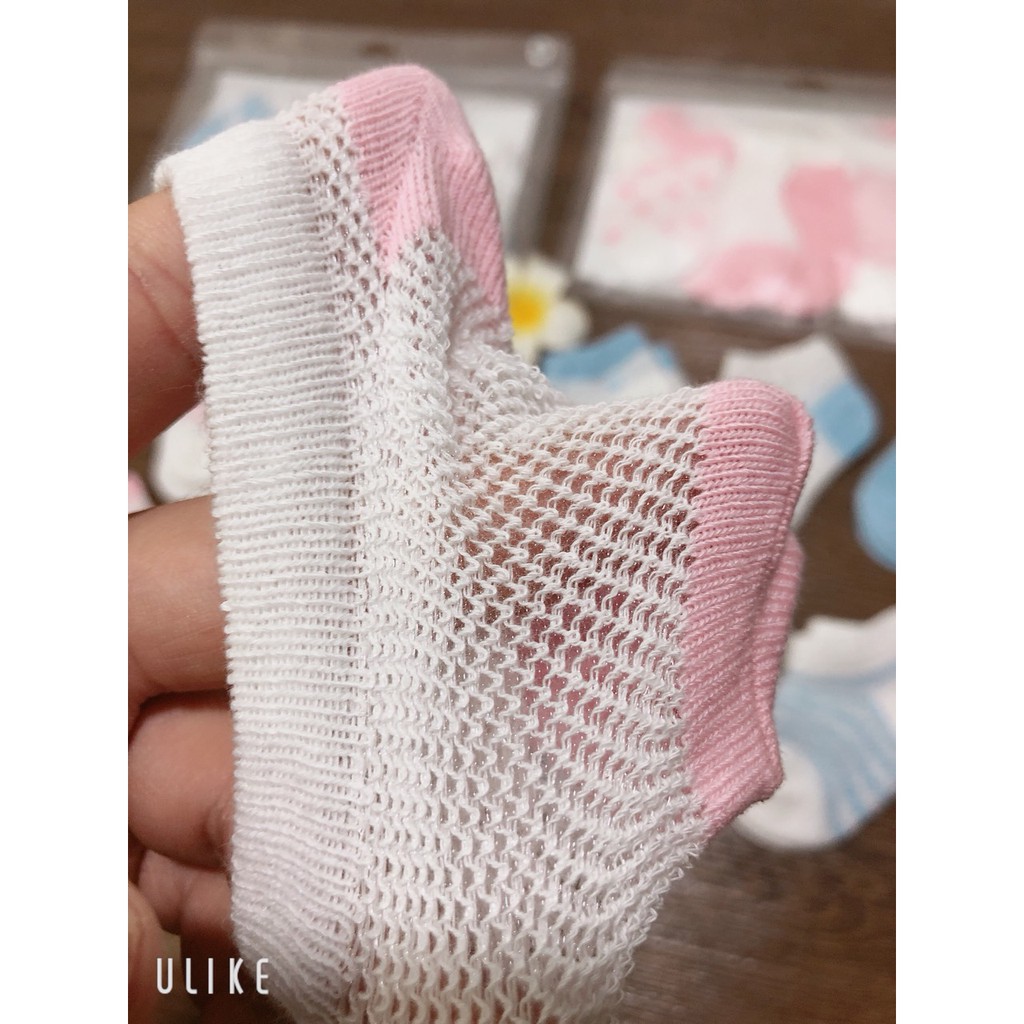 [Haobaby Shop] Set 5 tất lưới cho bé