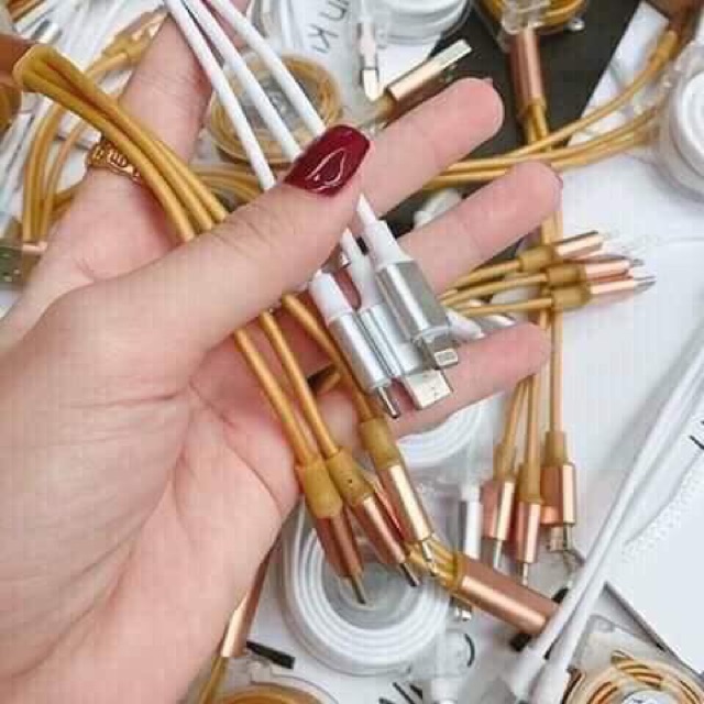 Dây sặc đt rút 3 đầu