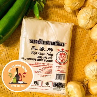 BỘT NẾP THÁI LAN HIỆU CON VOI 600GR