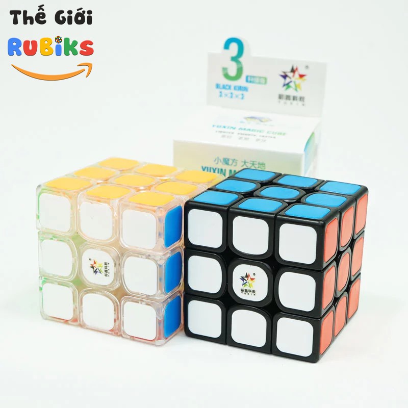 Khối Rubik Yuxin Black Kirin 3x3 V2 Trong Suốt