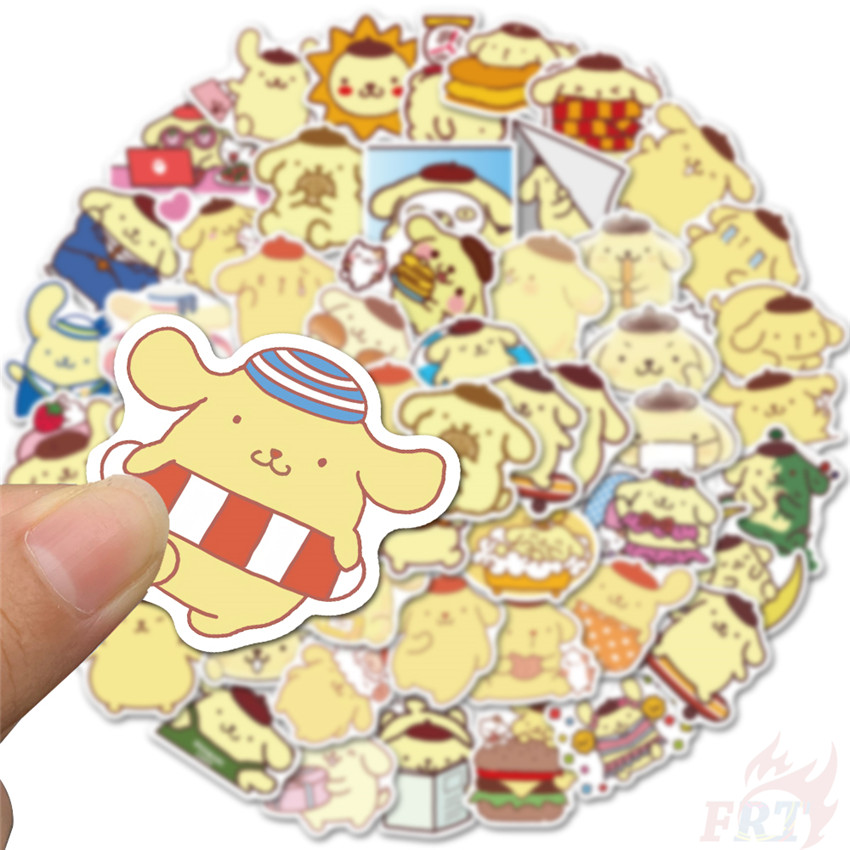 ❉ Pom Pom Purin Series 02 - Kawaii Sanrio Character Stickers ❉ 50Pcs/Set Anime Waterproof DIY Fashion Decals Doodle Stickers