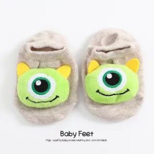 TẤT VỚ 3D HÌNH THÚ CHỐNG TRƯỢT ĐÁNG YÊU CHO BÉ TRAI BÉ GÁI  từ 0-2 tuổi ( hàng mới về ) không phân Size (TT2)