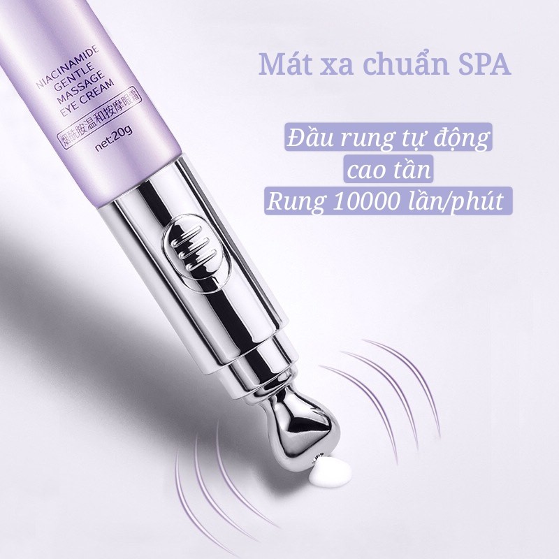 Kem mắt Đầu mát xa Niacinamide FEOTZNW Gentle Massage Eye Cream Nicotinamide FTZN08