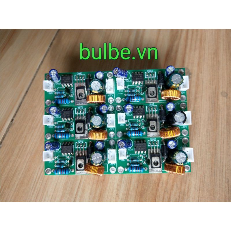 mạch boot 12v lên +-12v