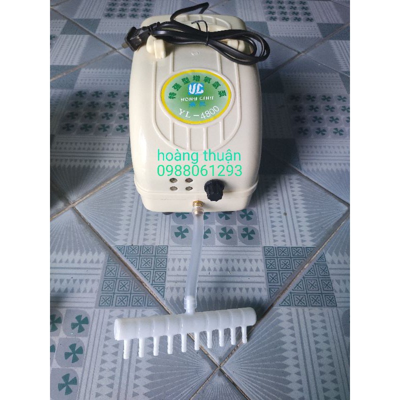 Sục oxy tích điện yl4800 70w. Dùng trên 8 tiếng