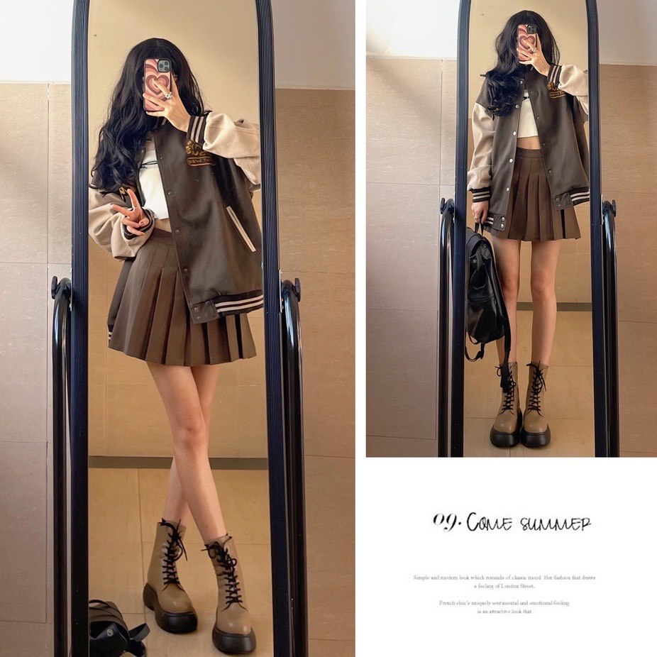 Chân váy xếp ly, Chân váy tennis xòe basic Mặc Gì Cũng Xinh 𝘽𝙮.𝘾𝙖𝙢𝙘𝙖𝙢 | BigBuy360 - bigbuy360.vn