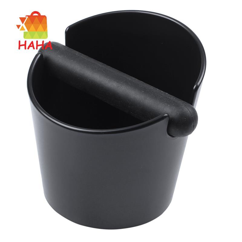 Espresso Slag Knocking on the Door with Rod Base Gift (Round) Black#HAVN