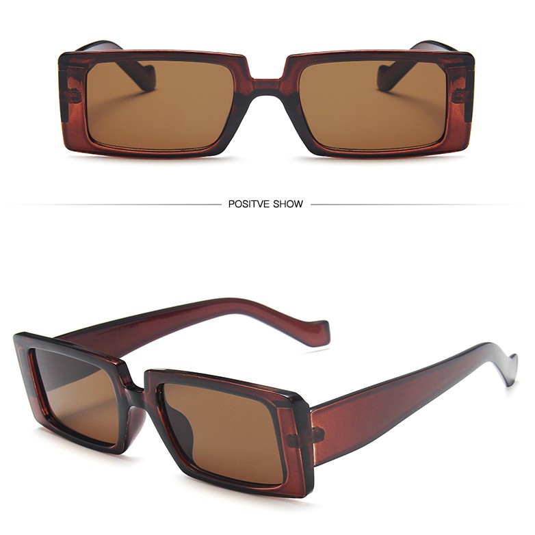 Kính mát gọng vuông thiết kế đơn giản thời trang