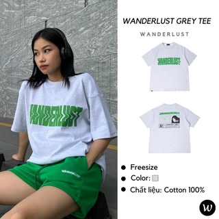 Áo w grey tee 2022