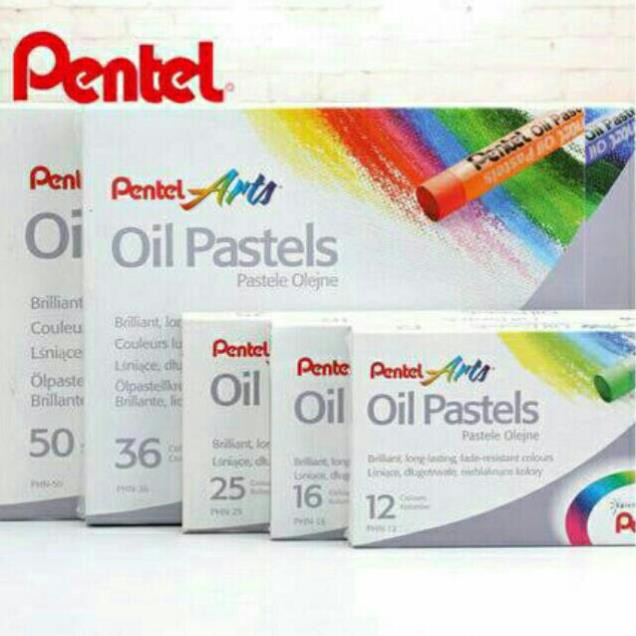 Bút sáp màu nhật bản pentel