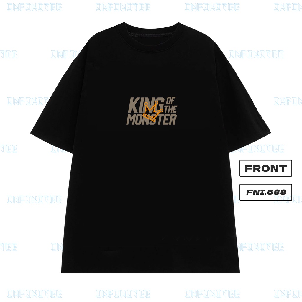 Áo thun INFINITEE Fni0588, Thun 100% Cotton - form rộng Unisex.