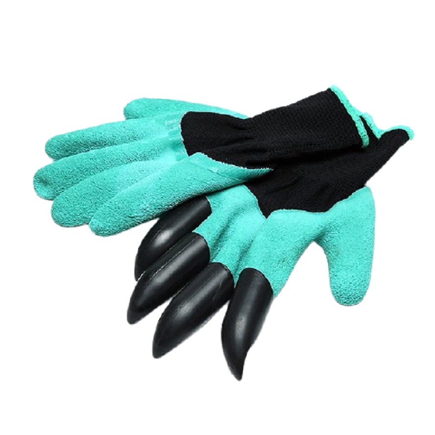 Găng tay làm vườn chuyên dụng có móng đào xới đất - gieo hạt - bảo vệ đôi tay No.101183