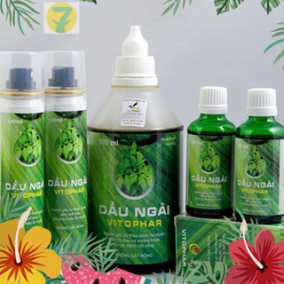 Tinh dầu ngải cứu chính hãng VITOPHAR hỗ trợ điều trị nhức mỏi xương khớp - Seven Smile