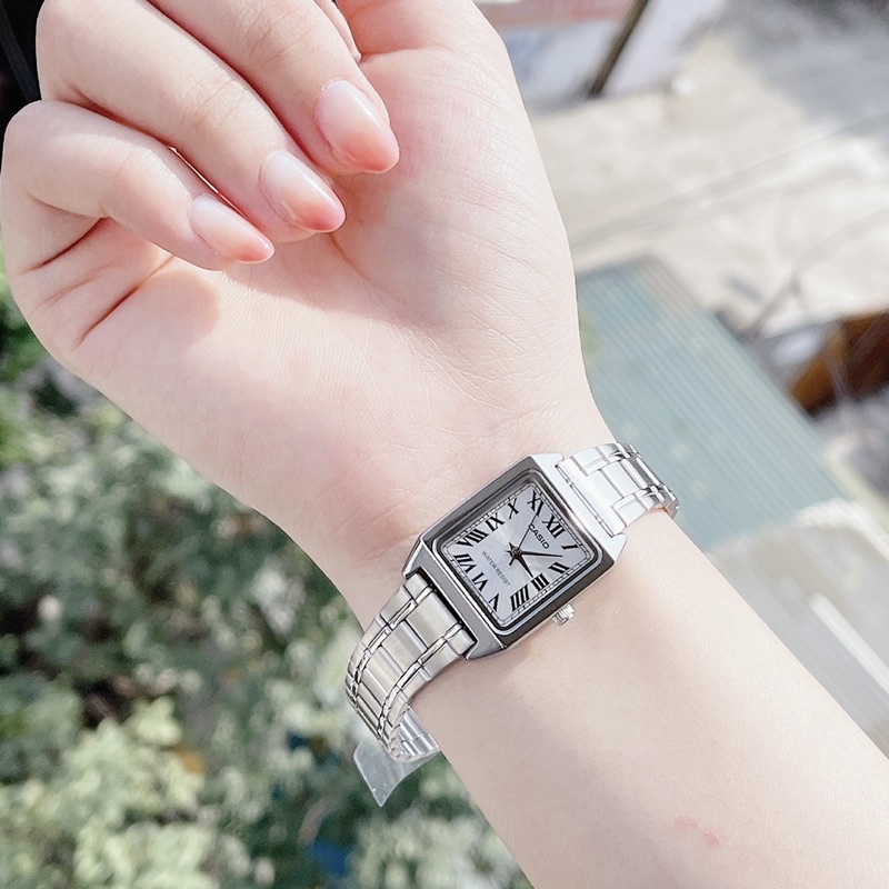 Đồng hồ Casio nữ Ltp-v007 mặt vuông