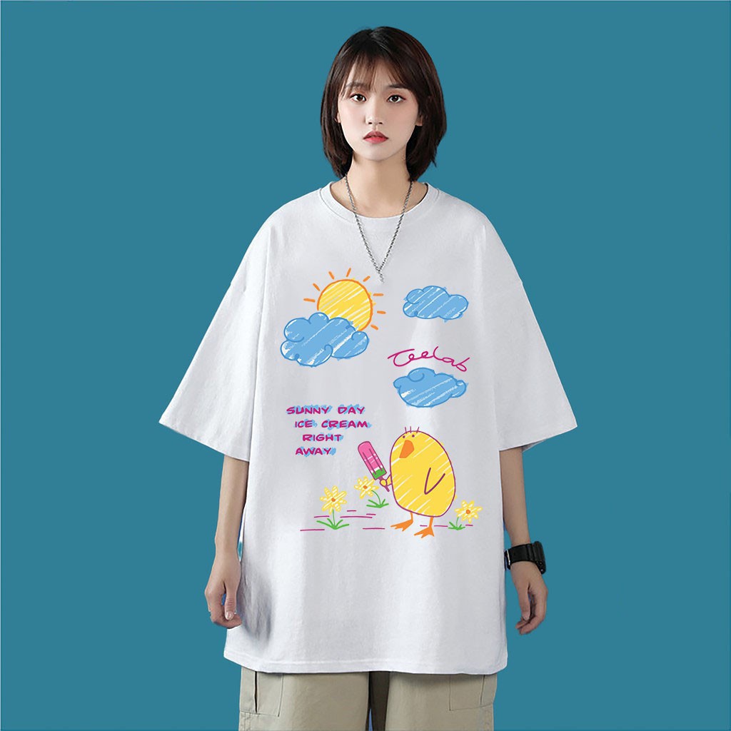 Áo Thun Teelab Nam Nữ ÁO THUN TAY LỠ BN Fashion - Thời Trang Unisex