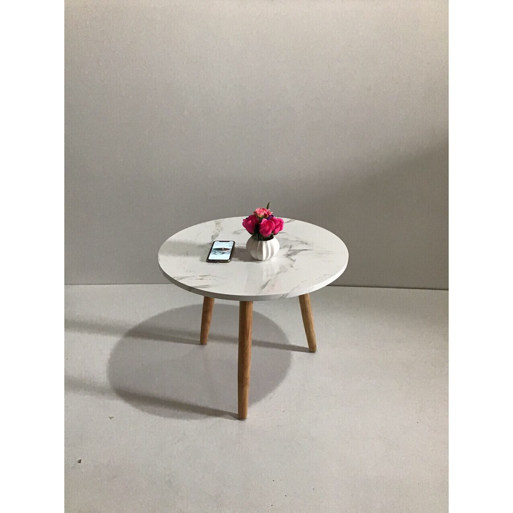 Bàn trà sofa. Màu trắng. Gỗ Mdf