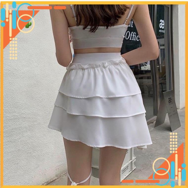 [Thế Giới Coptop] Chân váy voan 3 tầng quấn dây đùi C017 [Hàng Đẹp] | BigBuy360 - bigbuy360.vn