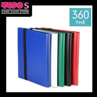   Album Binder sưu tầm thẻ  Sổ đựng thẻ 3x3 chứa 360 thẻ chính hãng dành cho thẻ Yugioh Pokemon Vanguard... 