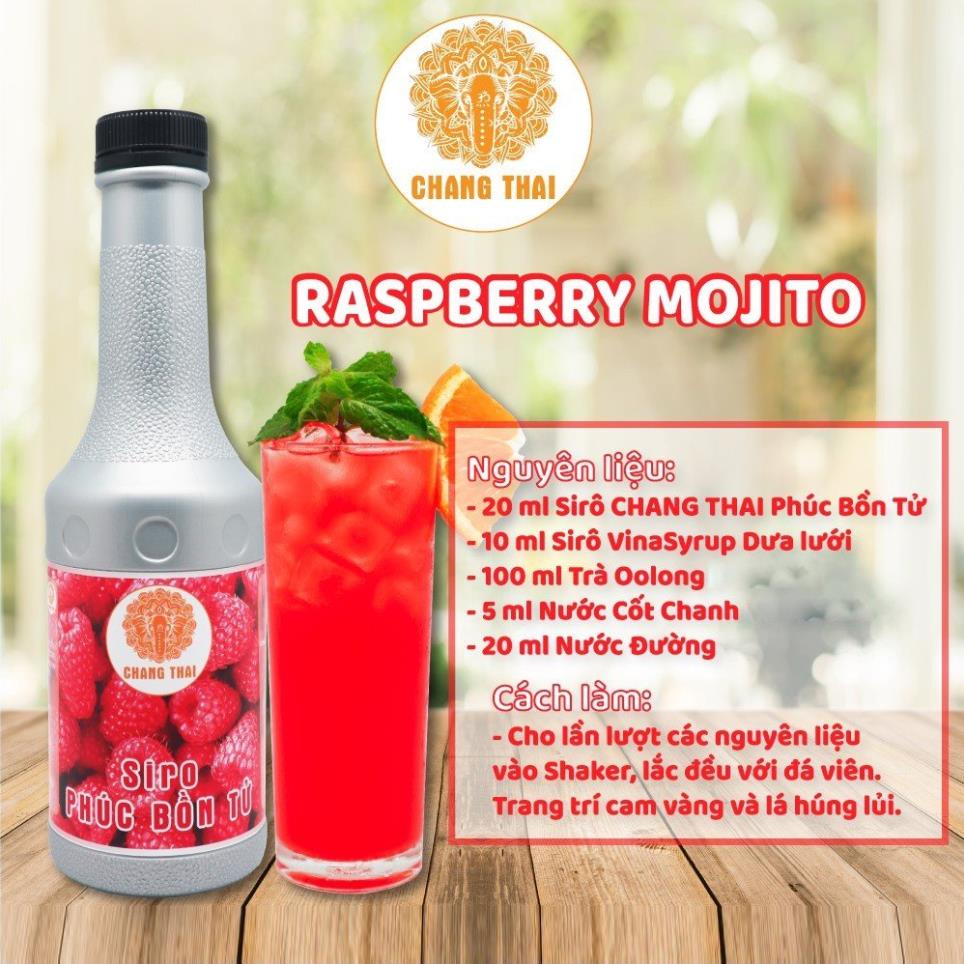 Siro Chang Thai Chai 1 Lít - Syrup Làm Trà Trái Cây Đủ Các Mùi Vị