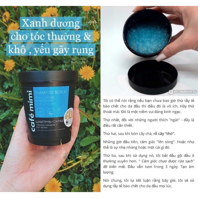 TẨY DA CHẾT DA ĐẦU CAFЕ MIMI | BigBuy360 - bigbuy360.vn