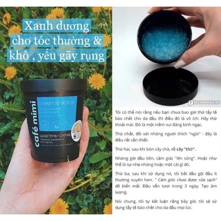 TẨY DA CHẾT DA ĐẦU CAFЕ MIMI