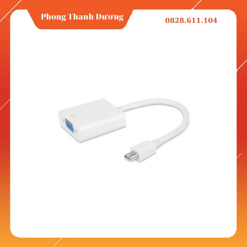 Cáp Chuyển Mini Displayport Sang VGA - Thunderbolt To VGA -Phong Thanh Dương