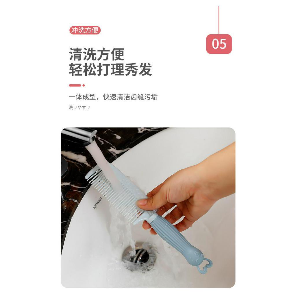 Lược Chải Tóc Xoăn Massage Hình Tai Thỏ Dễ Thương Dành Cho Nữ Sinh