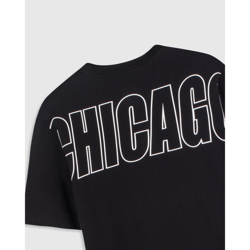 Áo thun nam nữ unisex CHICAGO In Black - Giá sỉ Unisex