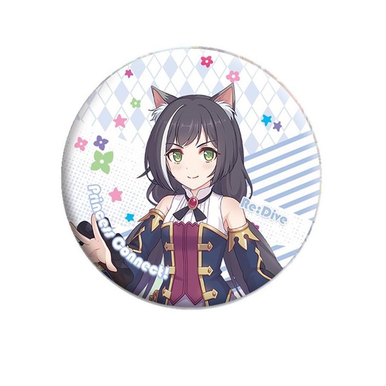 Huy hiệu cài áo IN HÌNH Princess Connect! Re:Dive game chibi dễ thương tiện lợi