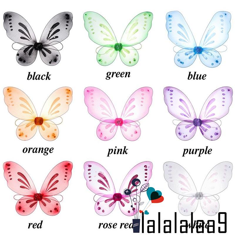 Bộ Cánh Bướm Hóa Trang Halloween Cho Bé Gái