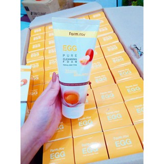 Sữa rữa mặt trứng  Farmstay Egg Pure Cleansing