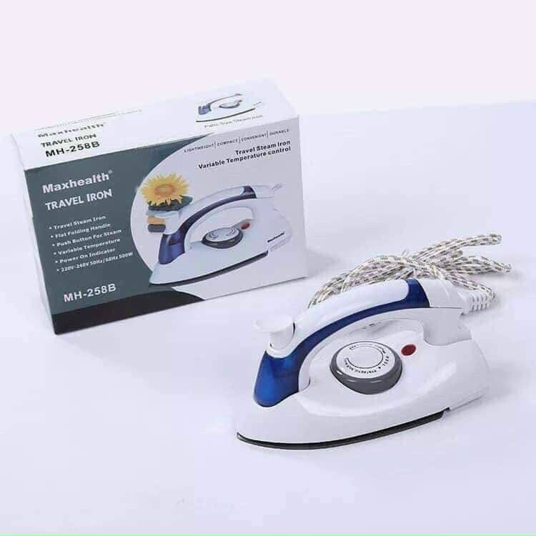 [ Cam Kết Loại 1 ] Bàn Là, Bàn Ủi Hơi Nước Travel Iron Mini Du Lịch Tiết Kiệm Điện Năng, An Toàn Khi Sử Dụng